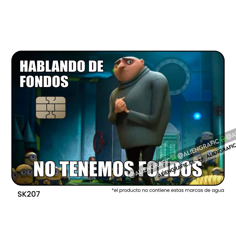 Gru Hablando de fondos