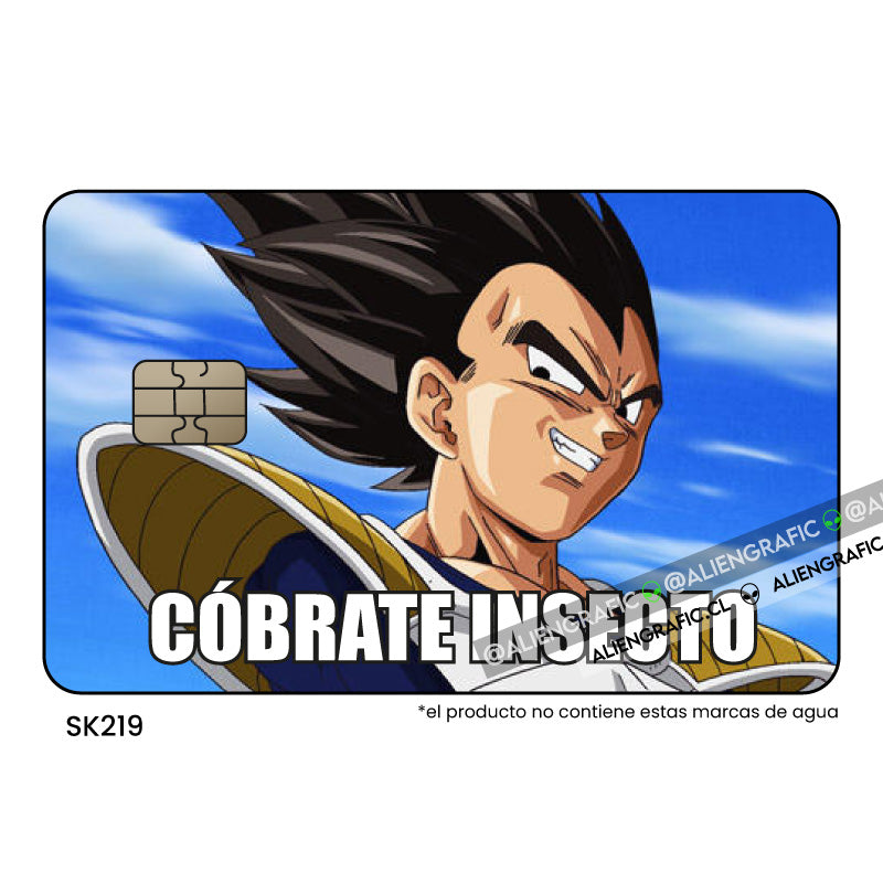 Vegeta cobrate insecto