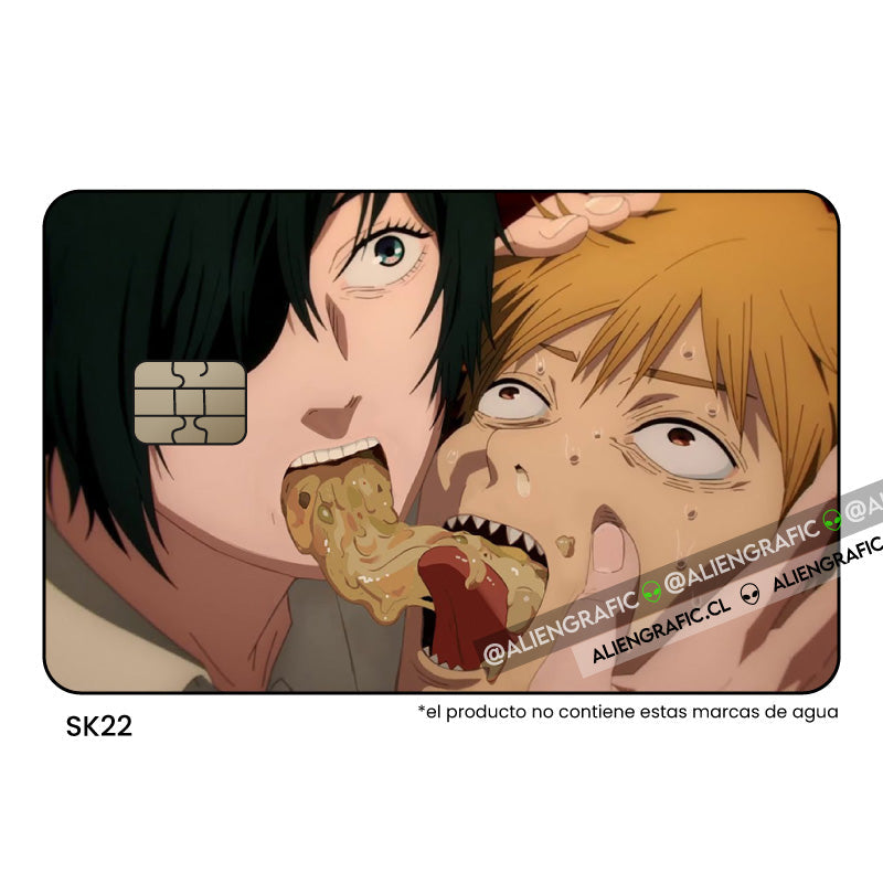 Vomito Himeno y Denji