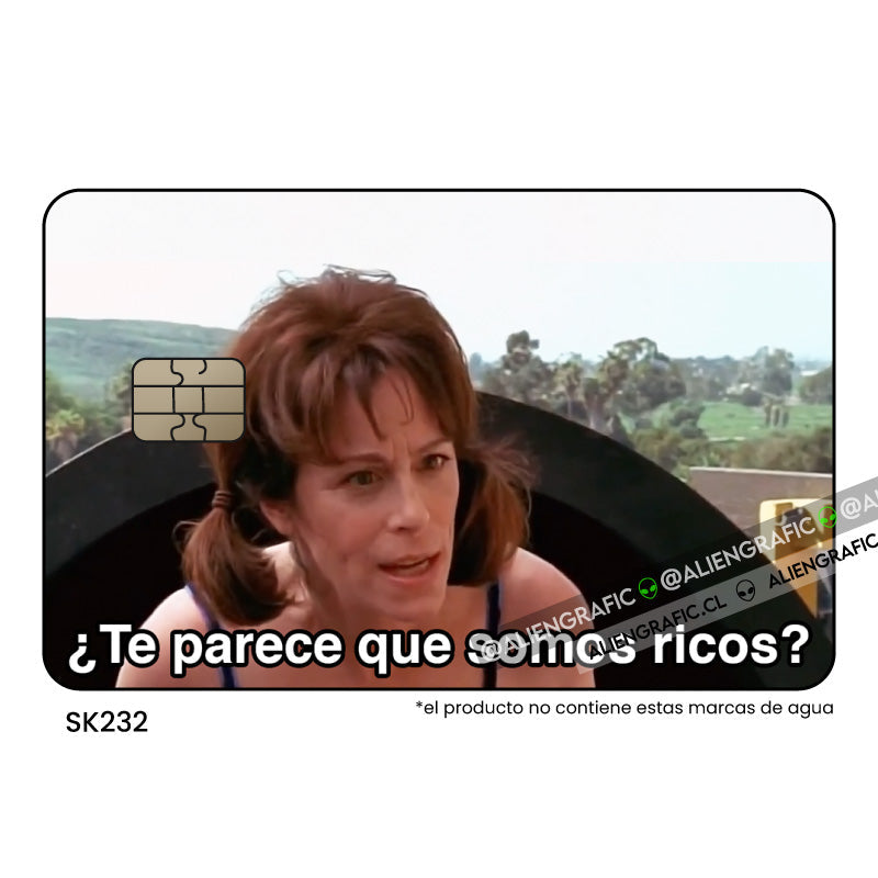 Lois Te parece que somos ricos?