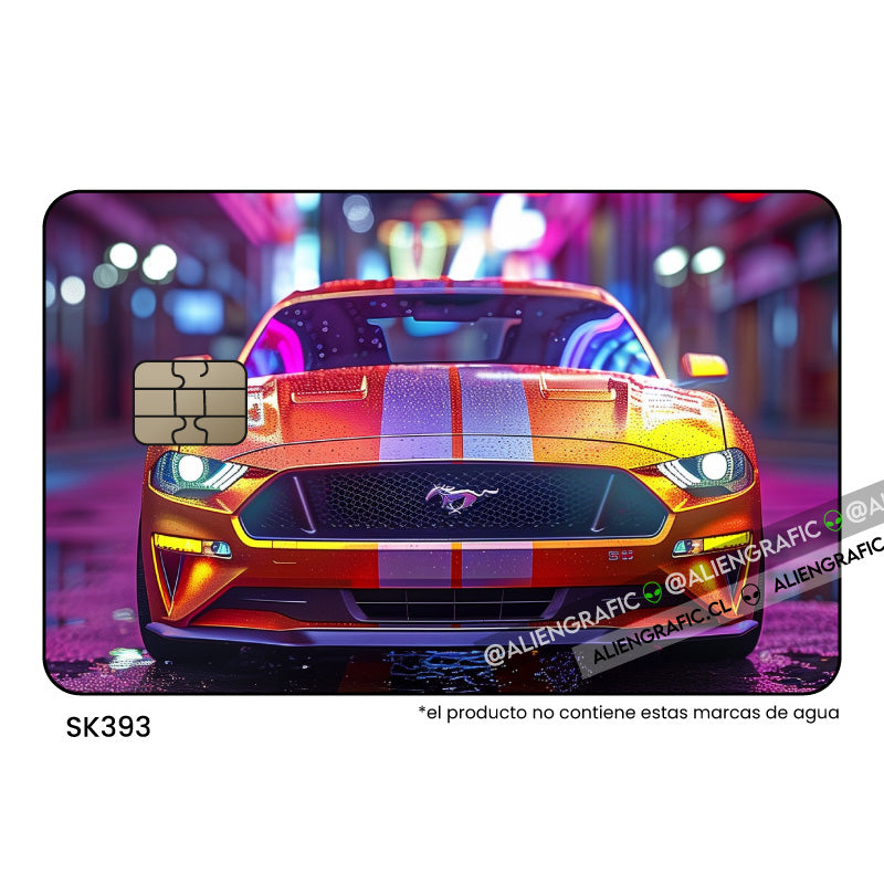 Ford Mustang naranjo