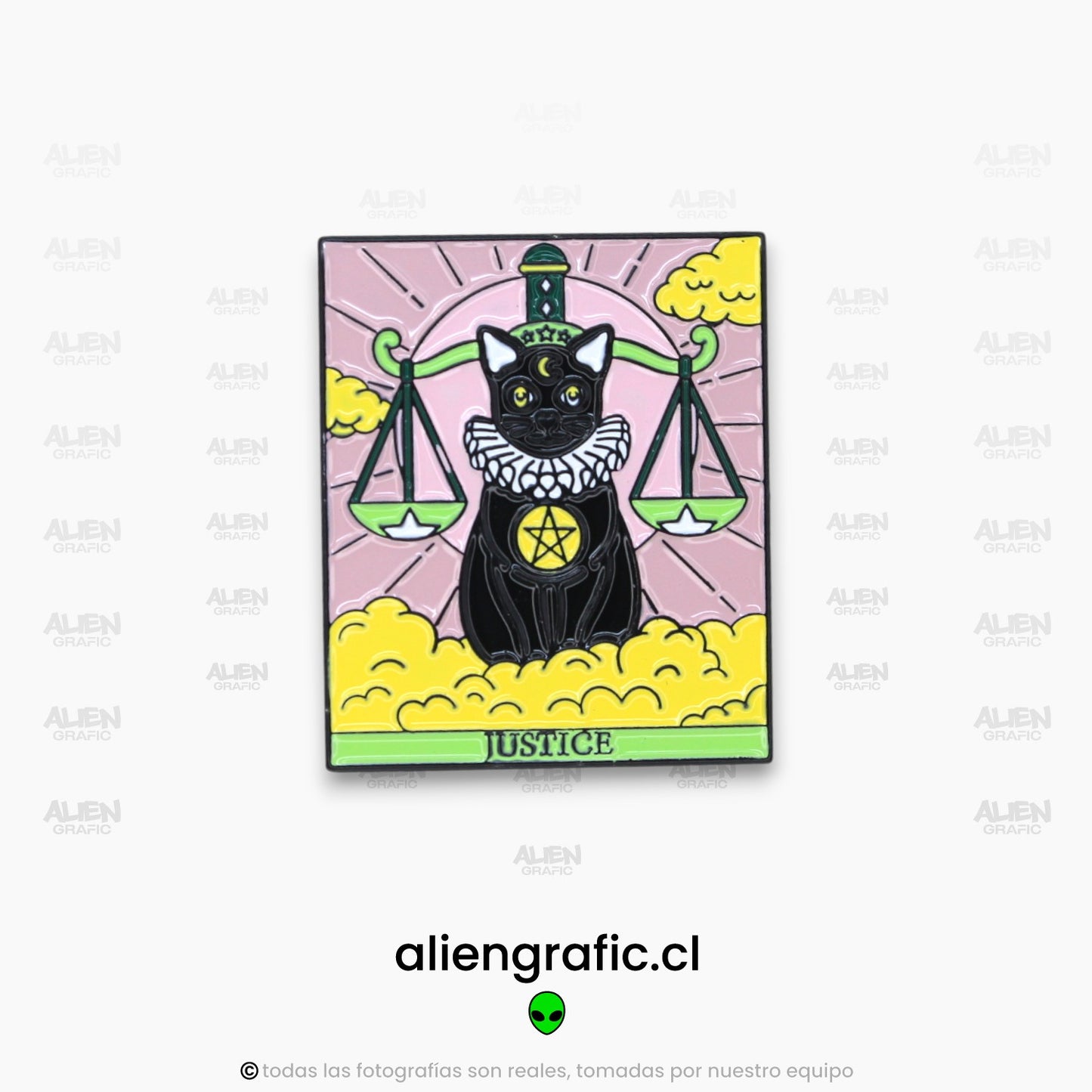 Gato Tarot Justicia