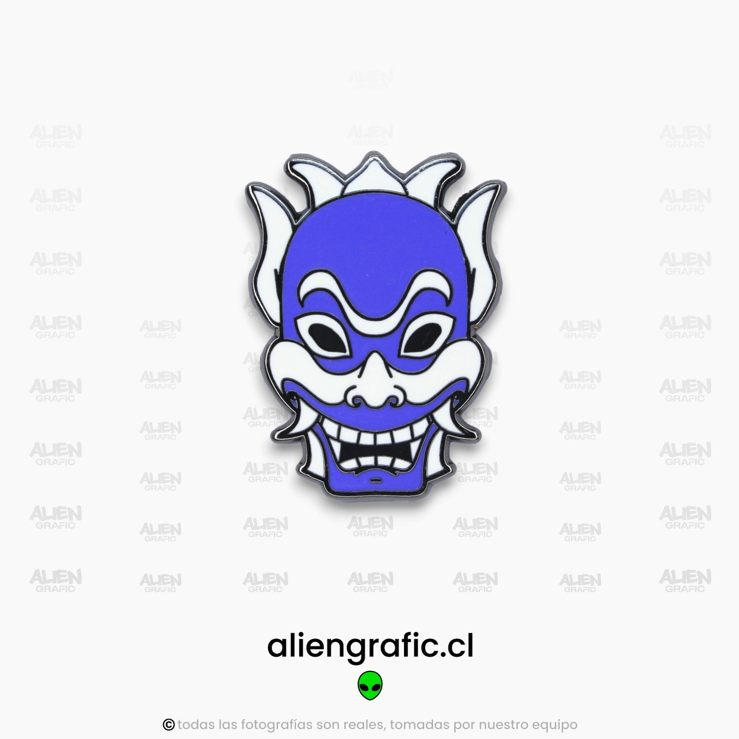 Máscara Del Espiritu Azul