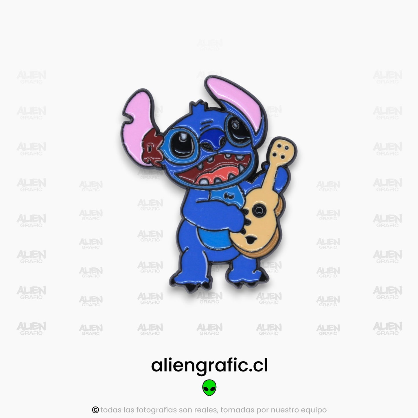 Stitch Con Ukelele