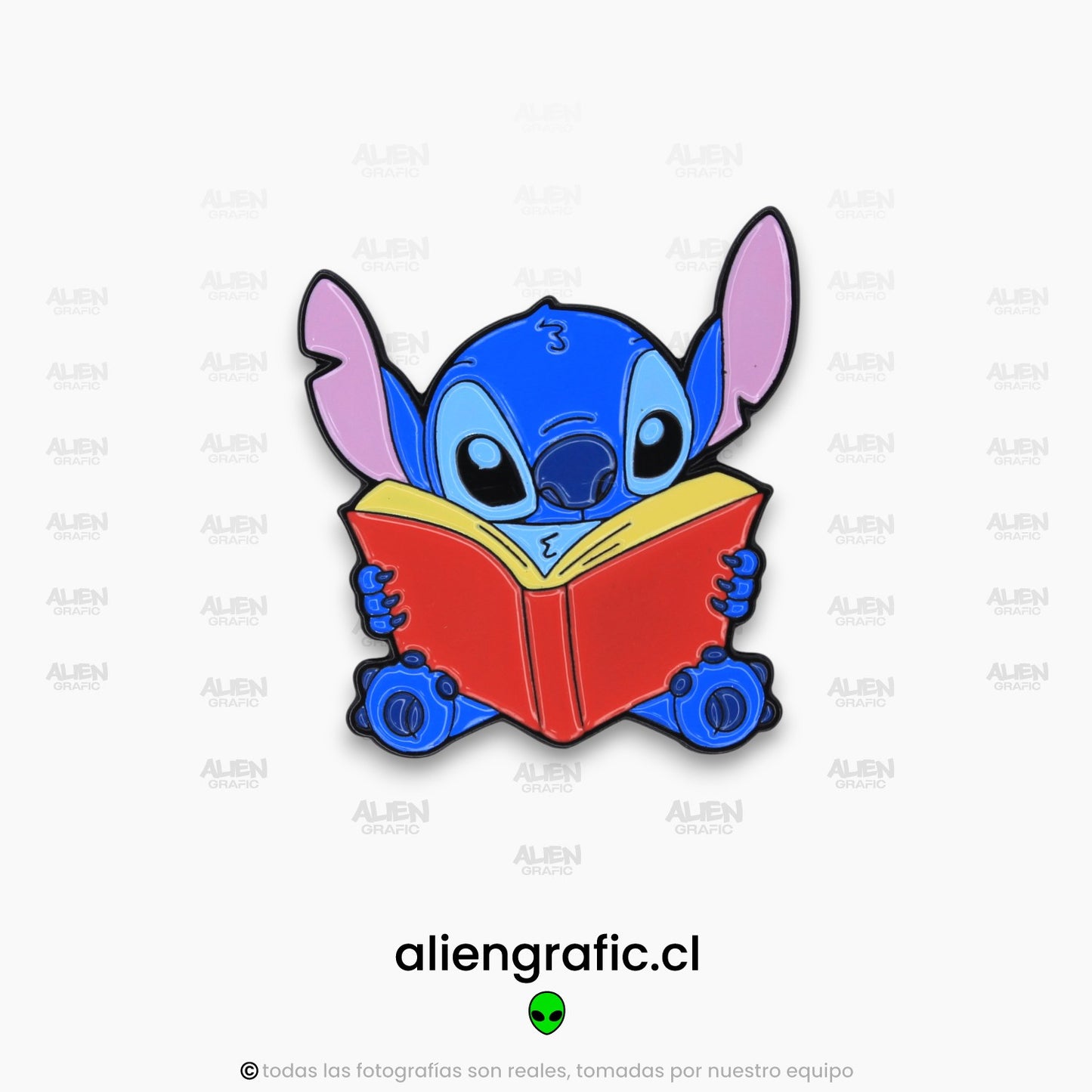 Stitch Con Libro