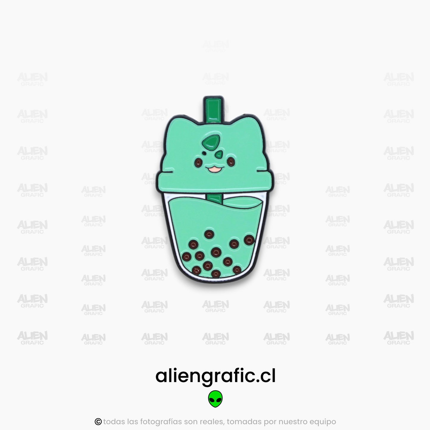 Bulbasaur Boba Tea