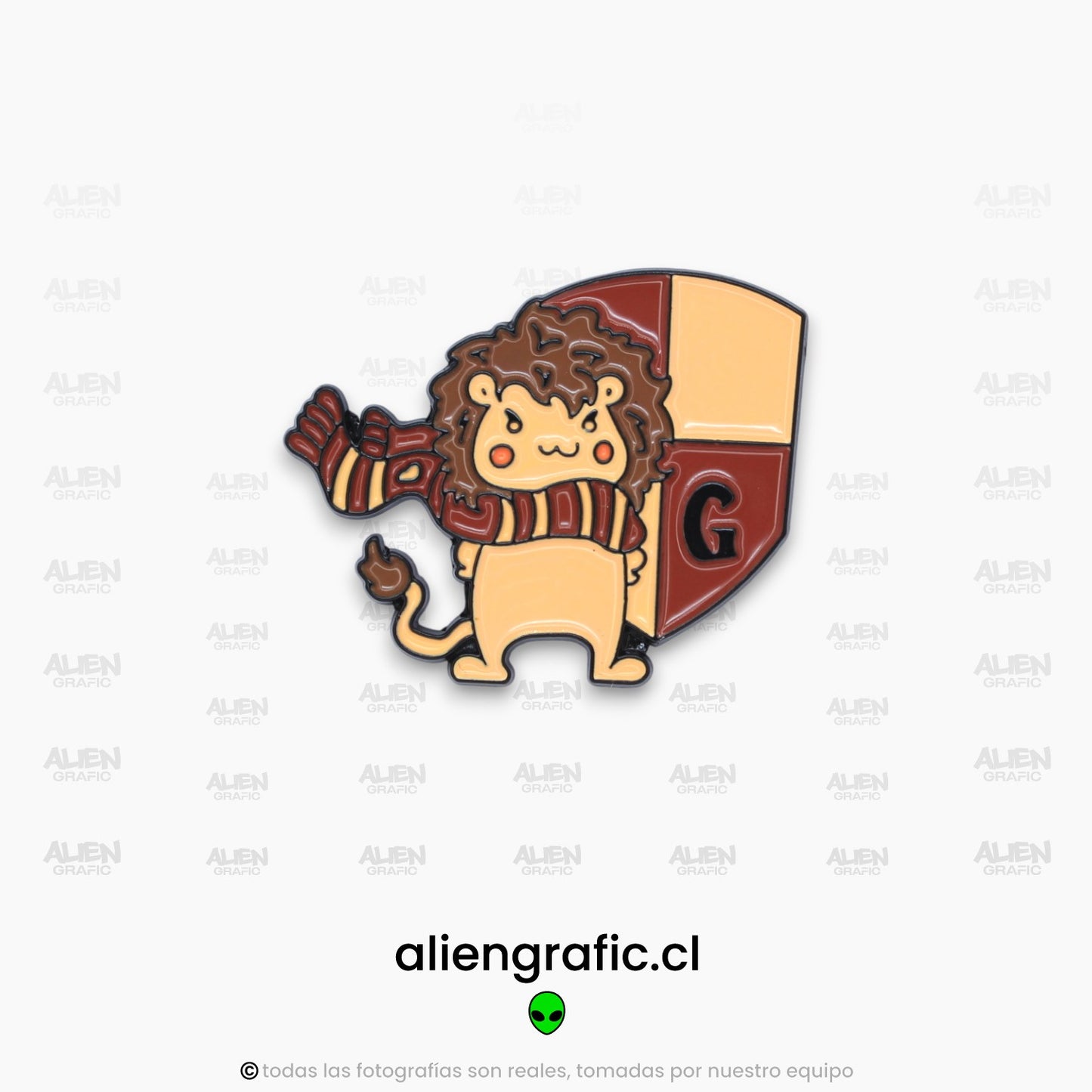 Escudo Y Mascota Gryffindor