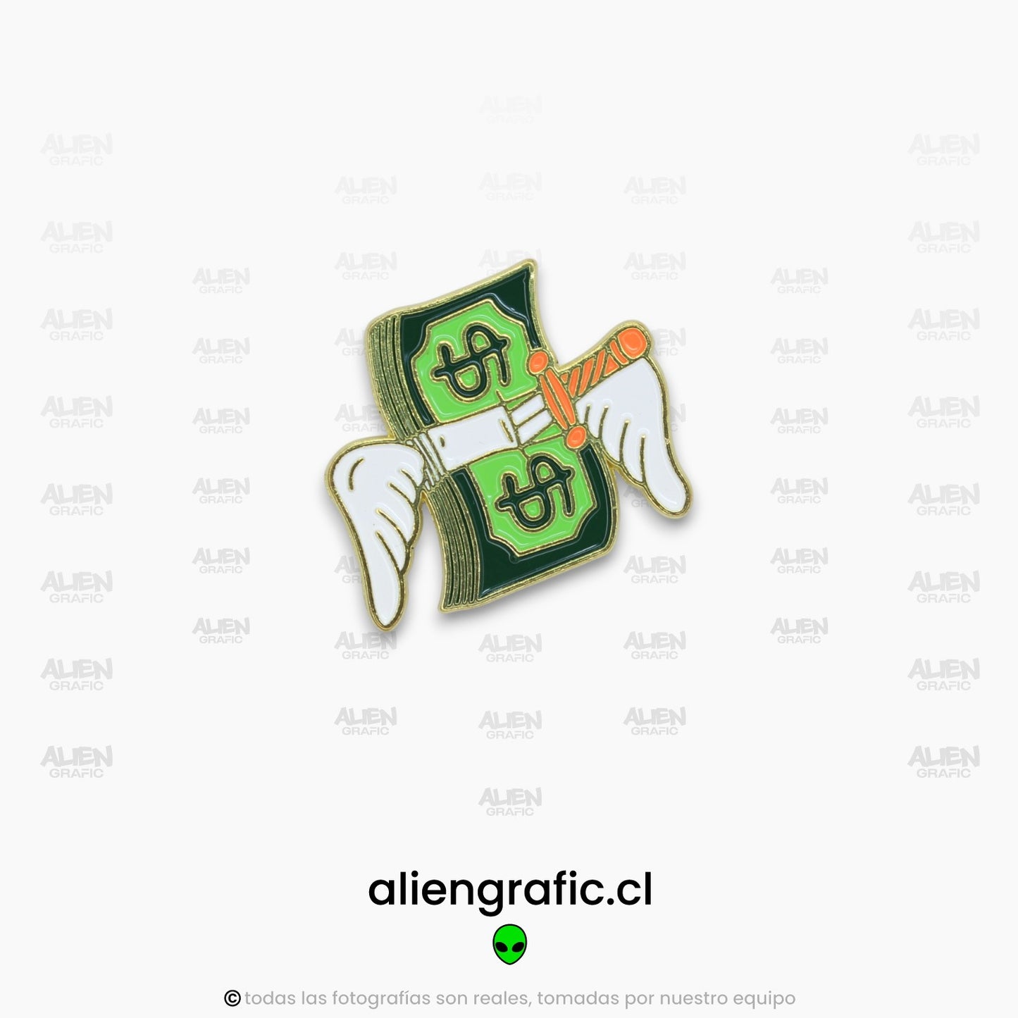 Billete Con Alitas