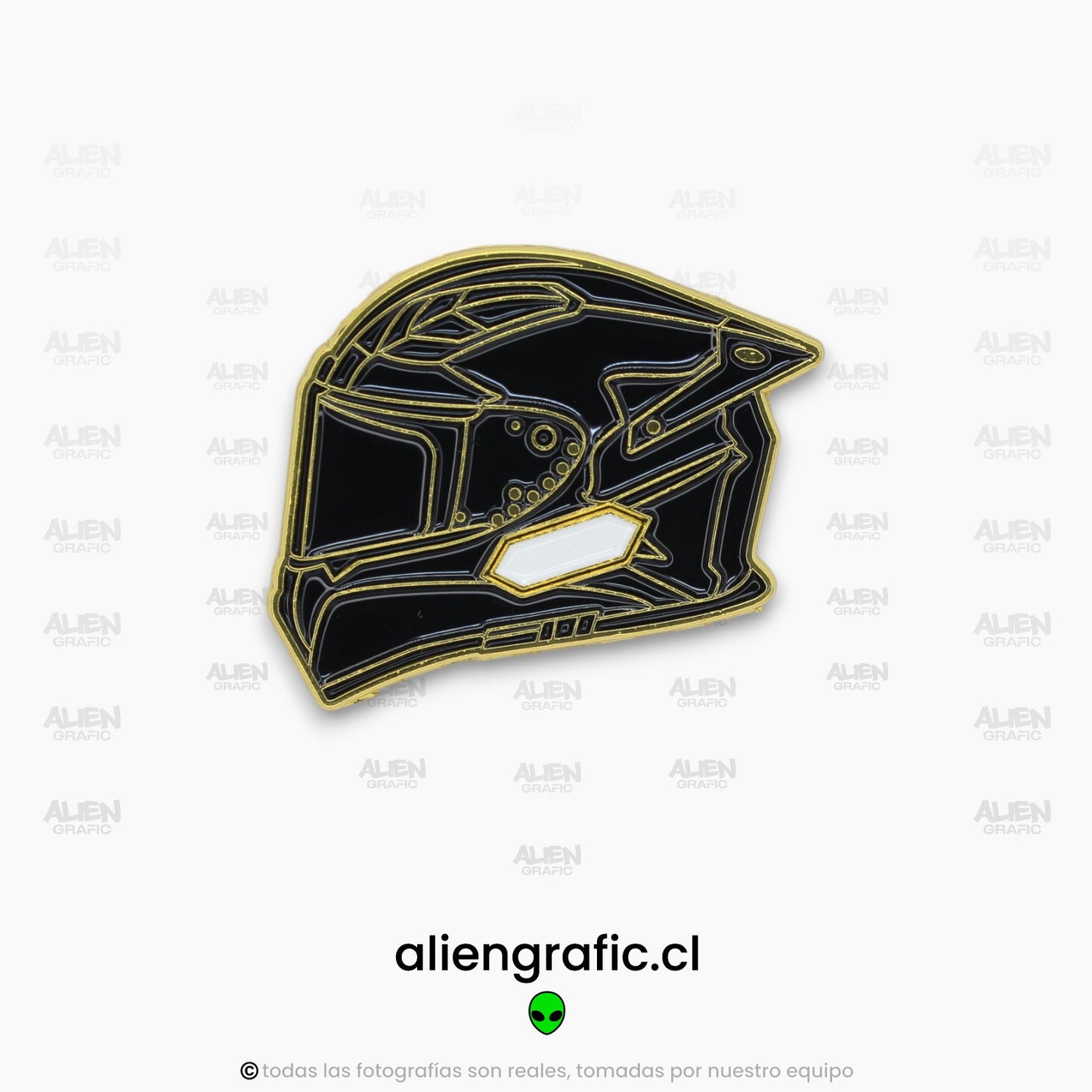 Casco De Moto Negro