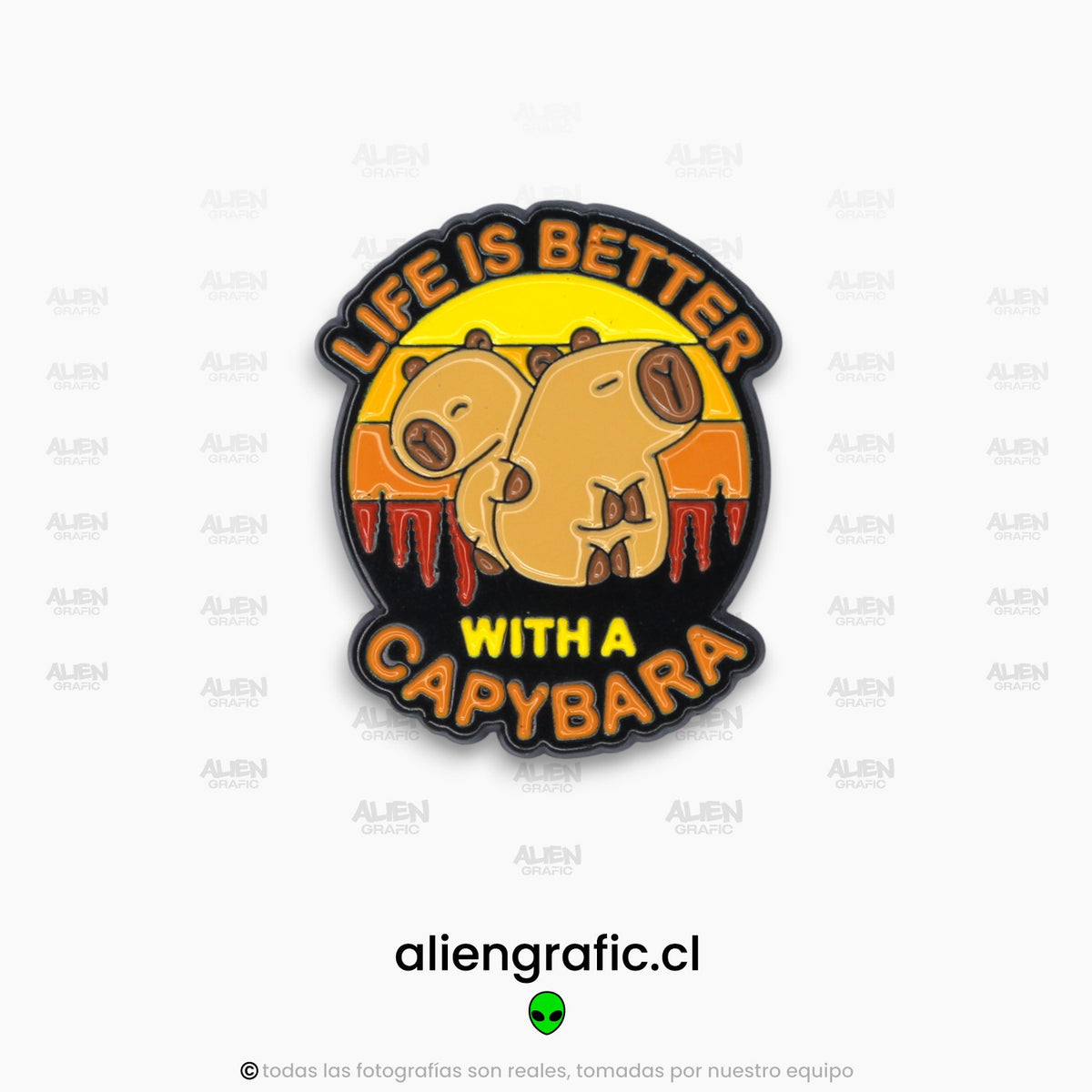 La Vida Es Mejor Con Un Capibara