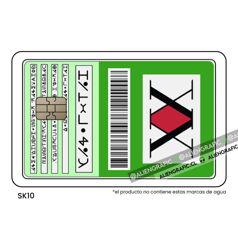 Licencia de cazador verde