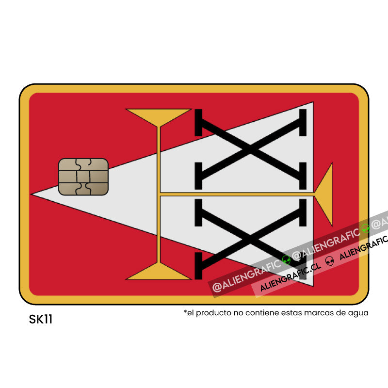 Licencia de cazador roja