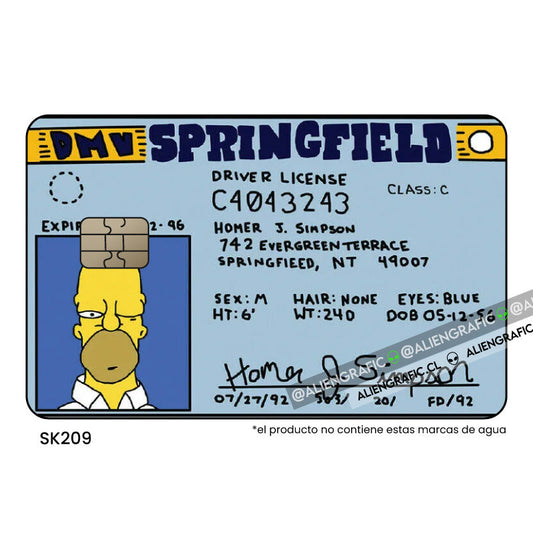 Licencia de Homero