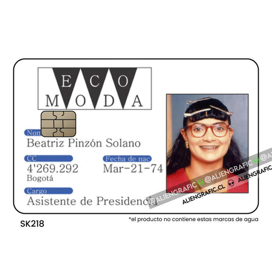 Credencial Betty la fea
