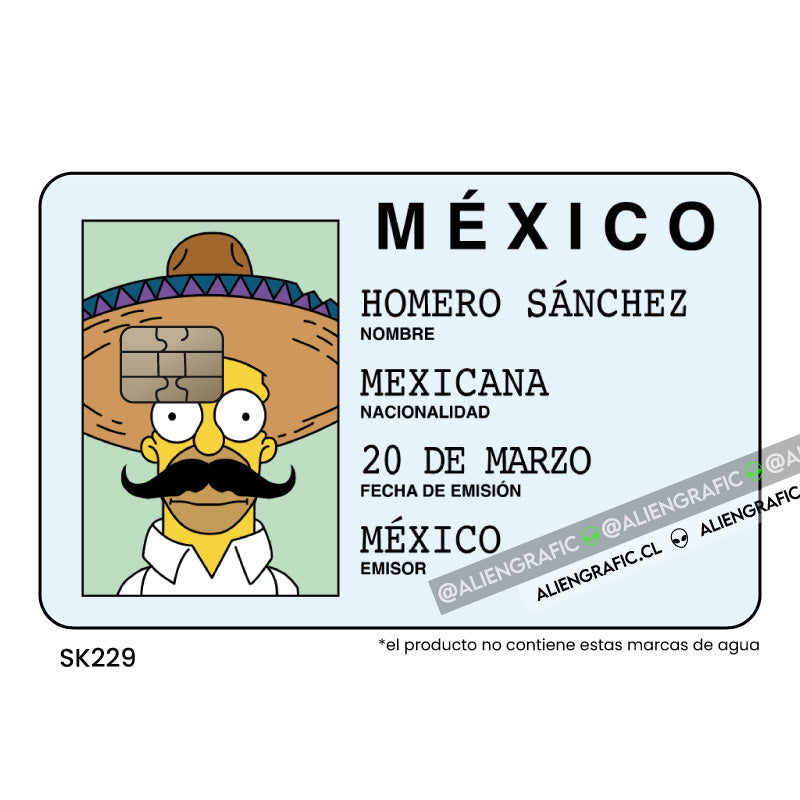 Credencial Homero Sanchez