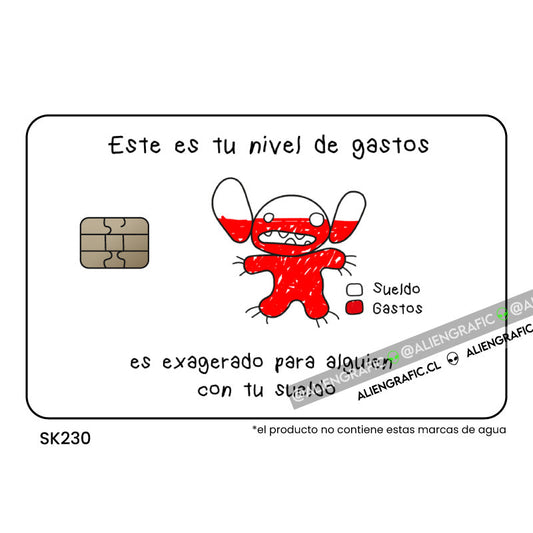 Stitch nivel de gastos