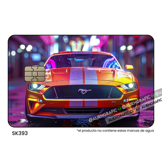 Ford Mustang naranjo