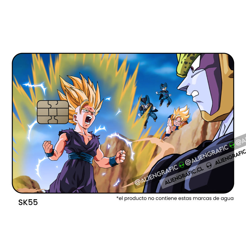 Gohan y Cell