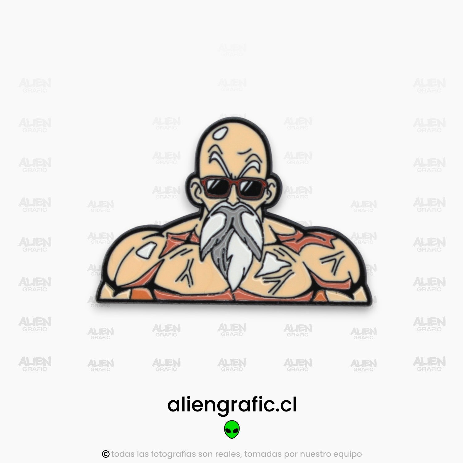 Pin Maestro Roshi – Aliengrafic