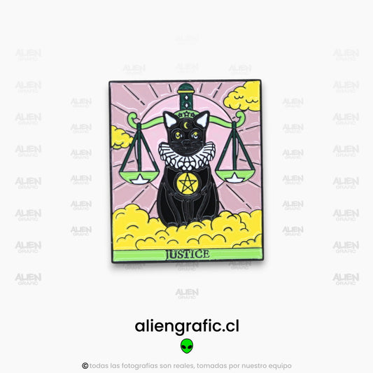 Gato Tarot Justicia