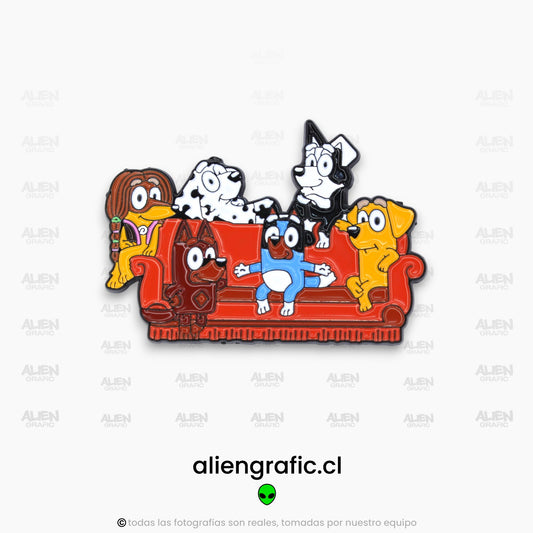 Bluey Con Amiguitos