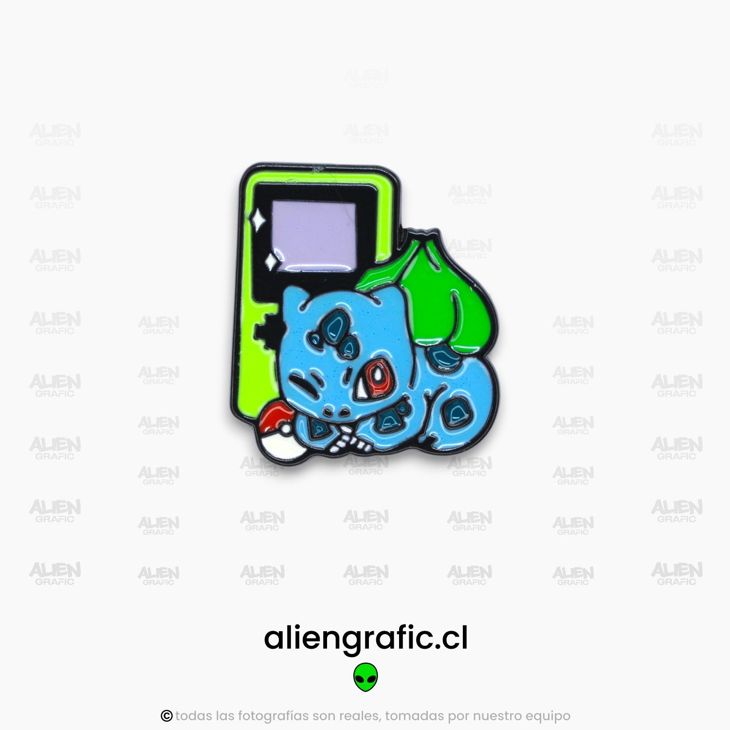 Pin Bulbasaur Pokedex – Aliengrafic