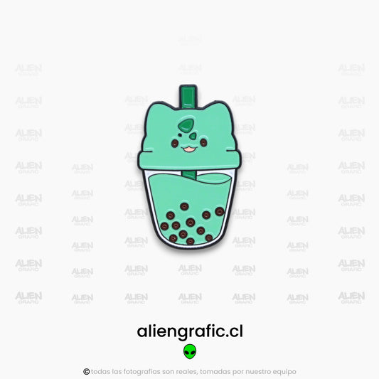 Bulbasaur Boba Tea