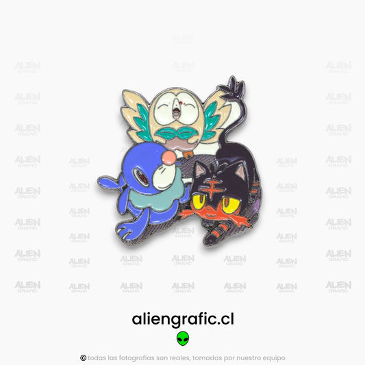 Rowlet, Litten, Popplio