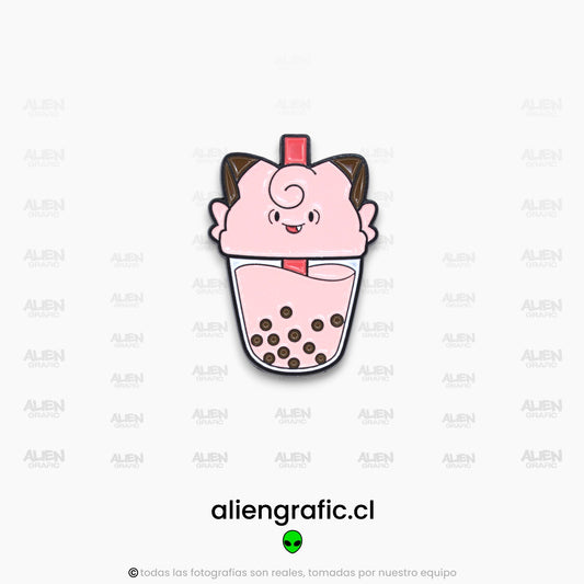 Clefairy Boba Tea