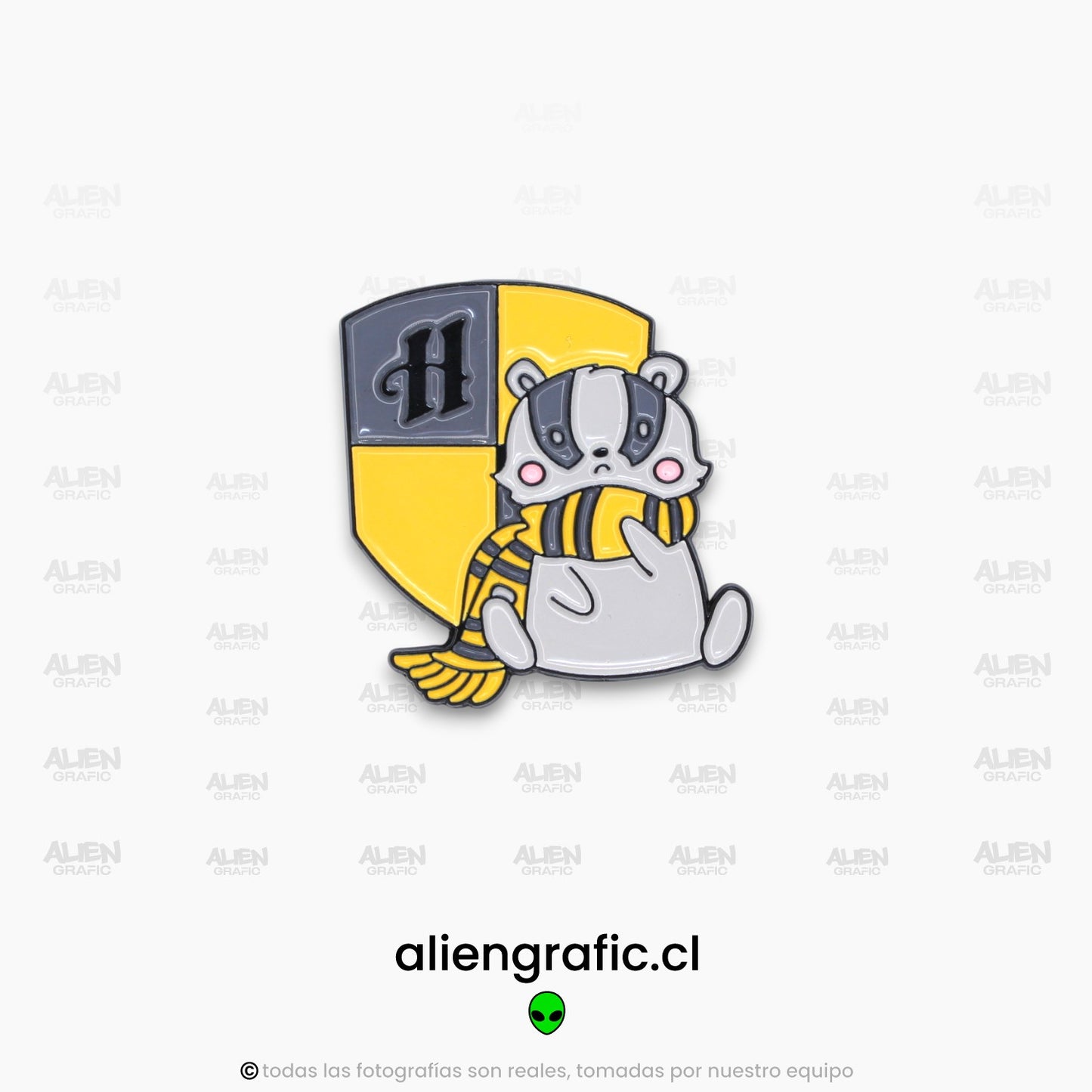 Escudo Y Mascota Hufflepuff