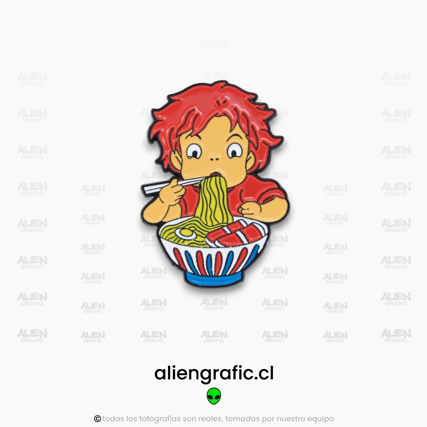 Ponyo Comiendo Ramen