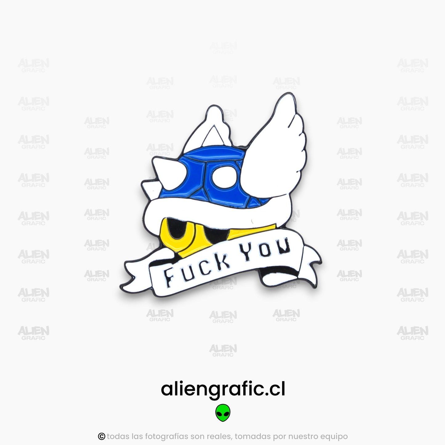 Caparazón Azul Fuck You