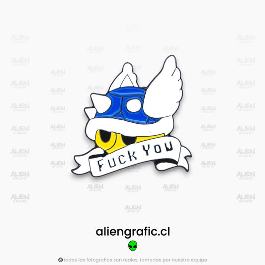 Caparazón Azul Fuck You