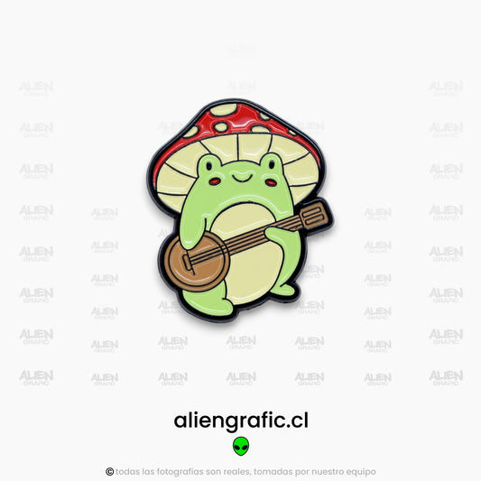 Rana Hongo Con Ukelele