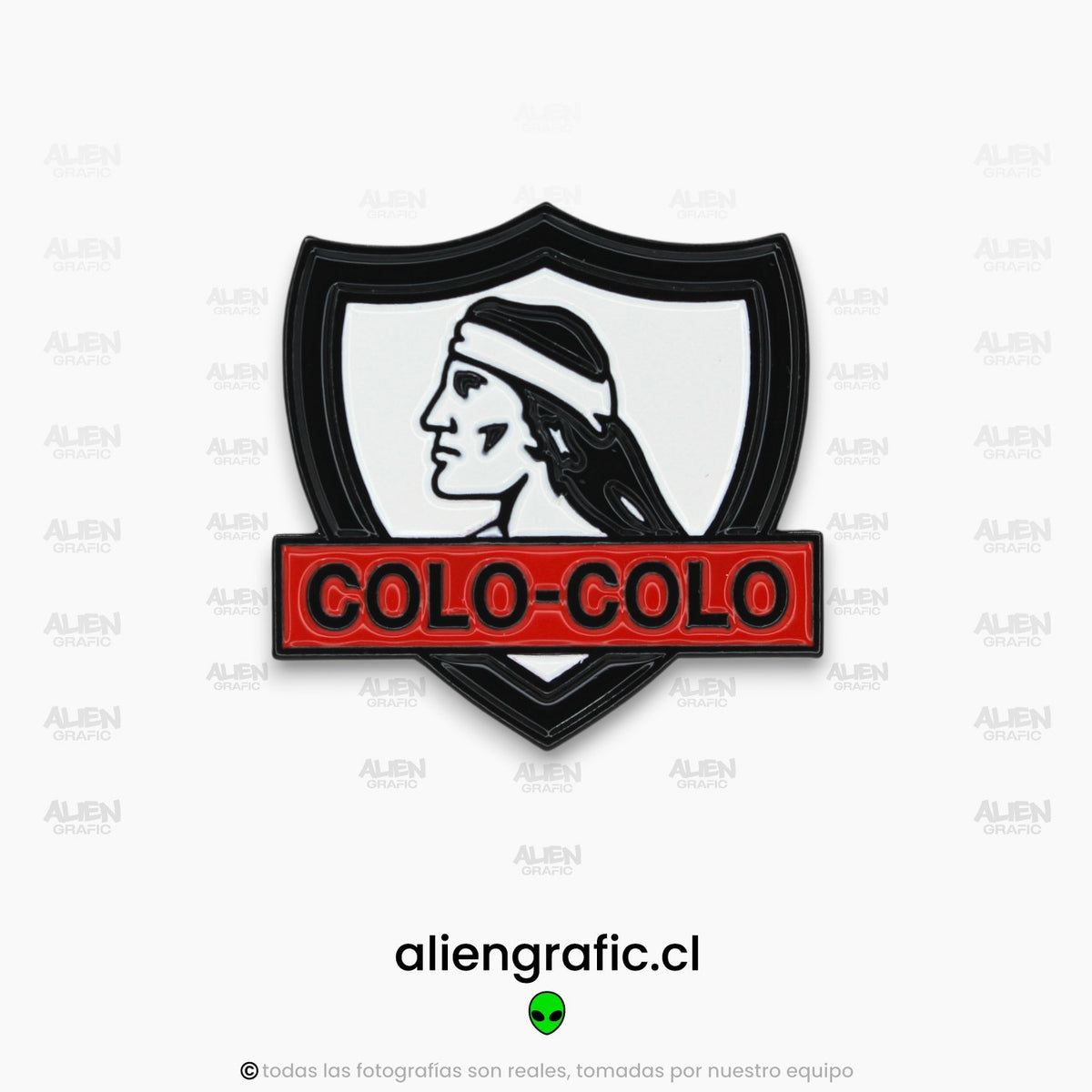 Colo Colo Blanco y Rojo